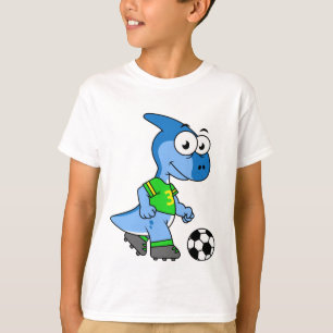 Illustration av en parasaurolophus-uppspelande. t shirt