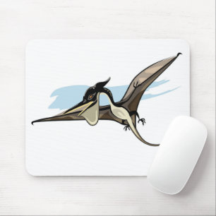 Illustration av en Pteranodon Dinosaur. Musmatta
