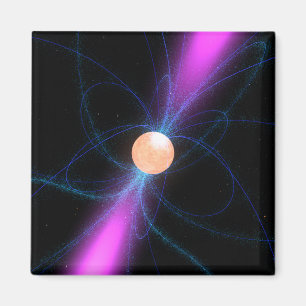 Illustration av en pulsar 2 magnet