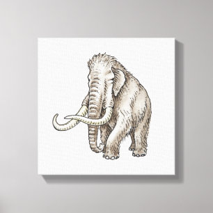 Illustration av ett kolossalt canvastryck