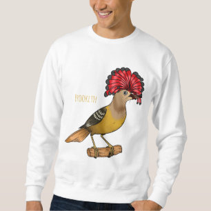 illustration av fågelfåglarnas tecknad för royal lång ärmad tröja