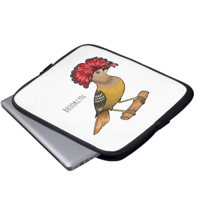 illustration av fågelfåglarnas tecknad för royal laptop fodral (Framre botten)
