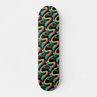 Illustration av färglös ögonblicksbild mini skateboard bräda 18,5 cm