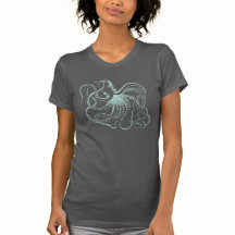 Illustration av färgton Vintage oktopus