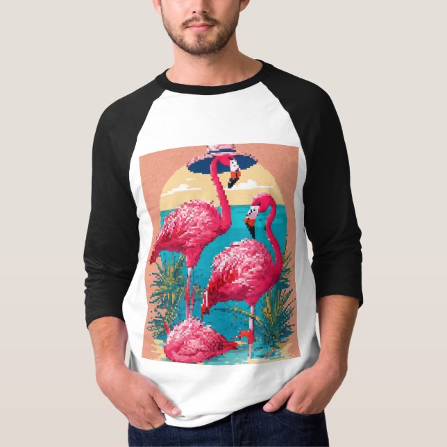 Illustration av fästmärken t shirt (Framsida)