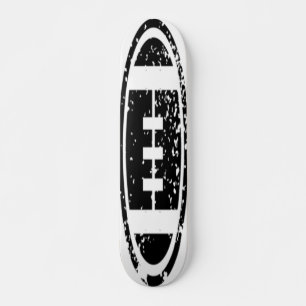 Illustration av fotbollsikoner mini skateboard bräda 18,5 cm