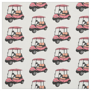 illustration av golfkart/golfbuggy-tecknad tyg