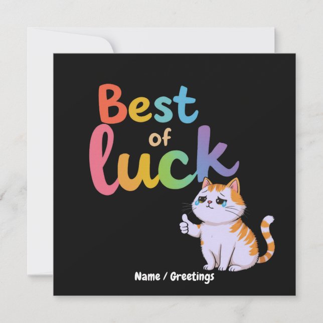 Illustration av gråtande meme-katt med sarkastisk  inbjudningar (Framsida)