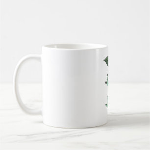 Illustration av groda Cottagecore som plockar svam Kaffemugg