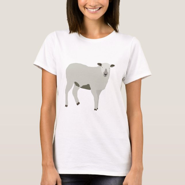 Illustration av groddjursuppfödning i Cute Sheep & T Shirt (Framsida)