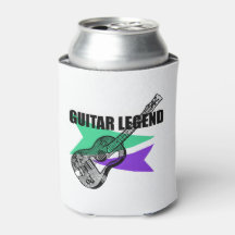 Illustration av Guitar Legend Retro-Vintagen kan