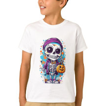 illustration av halloween skelett