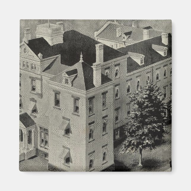 Illustration av Hartford Connecticut Magnet (Framsidan)