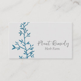 Illustration av Herb Farm Medicinal Plants Visitkort