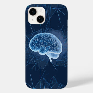 Illustration av hjärnnätverk - Neuralt nätverk