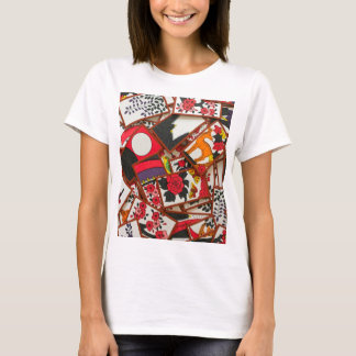 Illustration av japanska spelkort (olika) t shirt