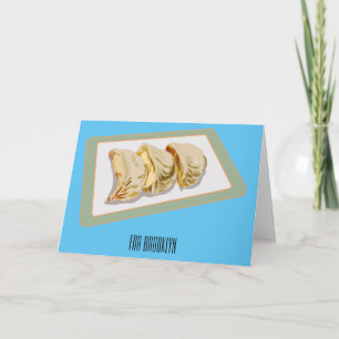 illustration av Jiaozi/kinesisk tecknad av dumplin Kort