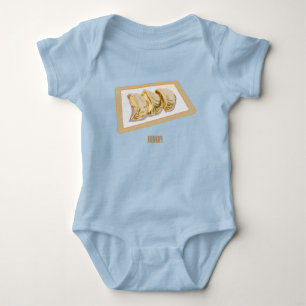 illustration av Jiaozi/kinesisk tecknad av dumplin T Shirt