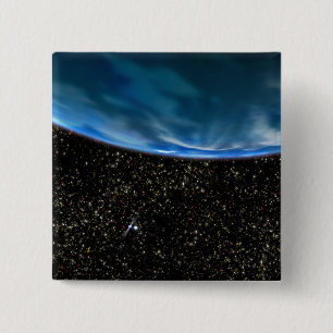 Illustration av jord horisont knapp