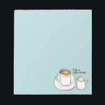 Illustration av kaffe och Mjölk Doodle | Kaffebröd Anteckningsblock<br><div class="desc">Det här är en vattenfärgsmålning med konturer ritade med penselpennor. Det finns ett kaffe i mugg på en såpa och grädde bredvid den. Det är en söt och modern illustration. Det står "Ta en kaffebrytning" i illustrationen.</div>