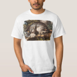 Illustration av Kanada Lynx (Lynx Canadensis) T Shirt