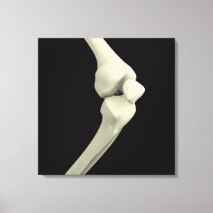 Illustration av knäben som böjer canvastryck