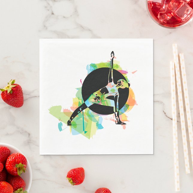 Illustration av könstensfärgning pappersservett (Skapare uppladdad)