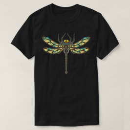 Illustration av kopparmetri Dragonfly T Shirt