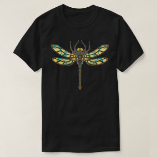 Illustration av kopparmetri Dragonfly T Shirt