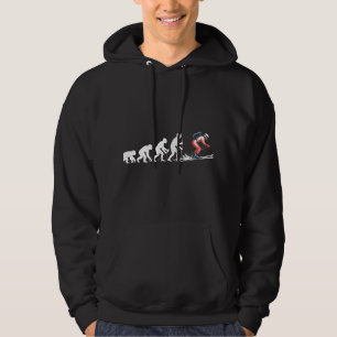 Illustration av Kostym i Red Ski Evolution Hoodie