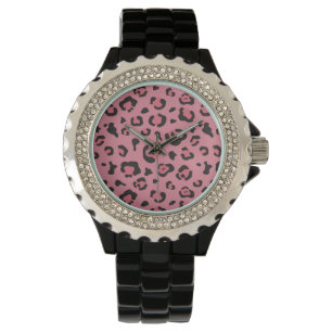 Illustration av Leopardrosadjur Armbandsur