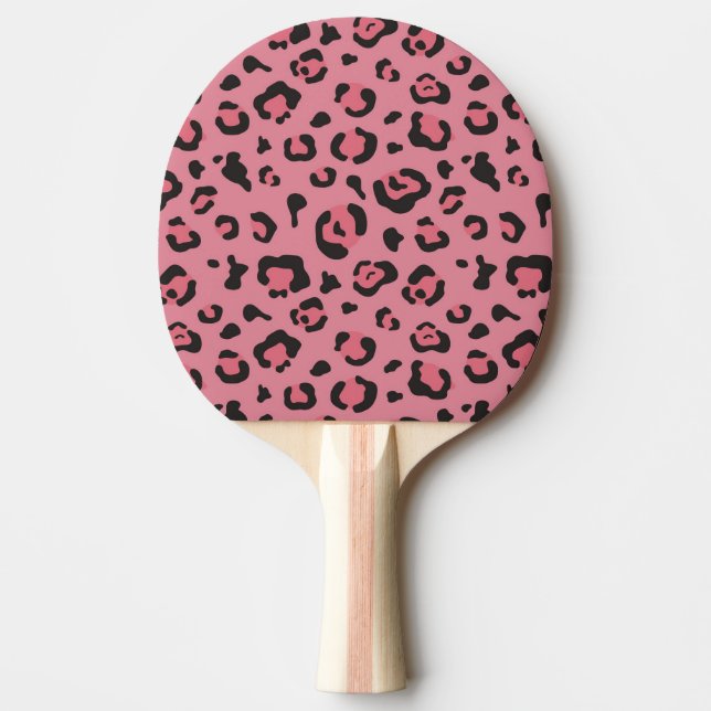 Illustration av Leopardrosadjur Pingisracket (Framsidan)