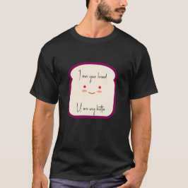 Illustration av ljus och smör t shirt