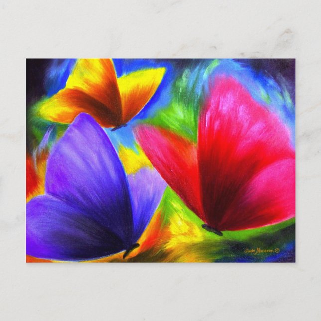 Illustration av ljus över mörka blå Gulter Vykort (Framsida)