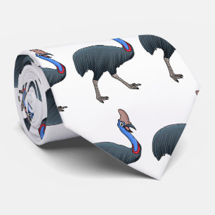 illustration av lycklig-tecknaden för kaskavafågla slips
