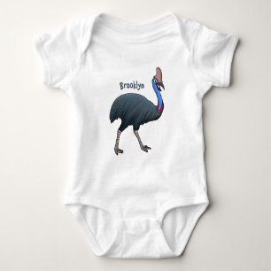 illustration av lycklig-tecknaden för kaskavafågla t shirt