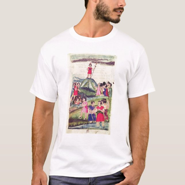 Illustration av Manco Capac T-shirt (Framsida)