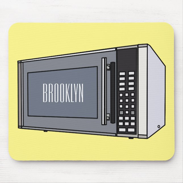 illustration av mikrovågans tecknad musmatta (Framsidan)