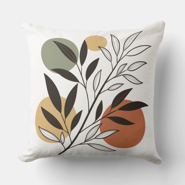Illustration av minsta Boho-anläggning Kudde (Framsida)