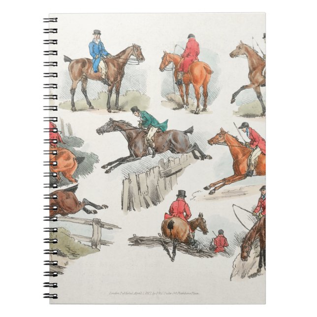 Illustration av monterade Sportar för idrottsutöva Anteckningsbok (Framsidan)