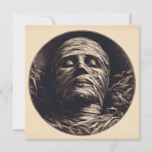 Illustration av mummin Vintage Kort
