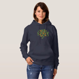 Illustration av nasturtiumblomma Vintage natur T Shirt
