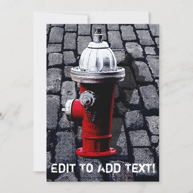 Illustration av New York Fire Hydrant (Framsida)