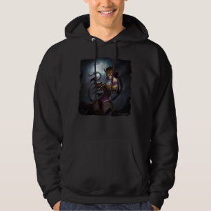 Illustration av oändlig gasantändningskatastrof hoodie