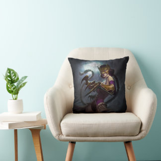 Illustration av oändlig gasantändningskatastrof kudde