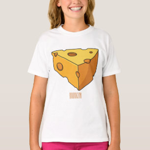 illustration av ostens tecknad t shirt