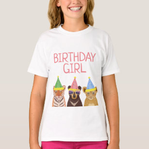 Illustration av Party-djur från födelsedagstjuren T Shirt