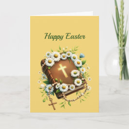 Illustration av påsk vid Daisyn Bok Kor Helgkort