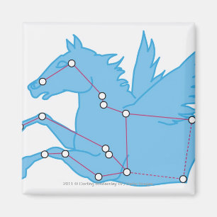 Illustration av Pegasus- konstellation Magnet