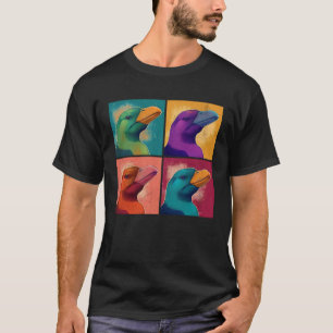 Illustration av platypus pop färgade djur Kvinnor T Shirt